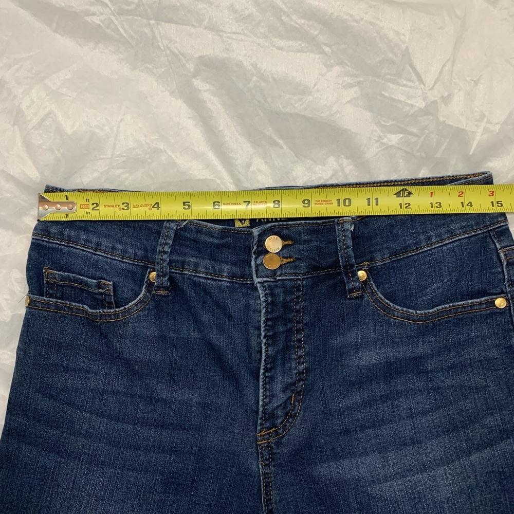 Anne Klein Women's Blue Denim Shorts - Picture 8 of 11